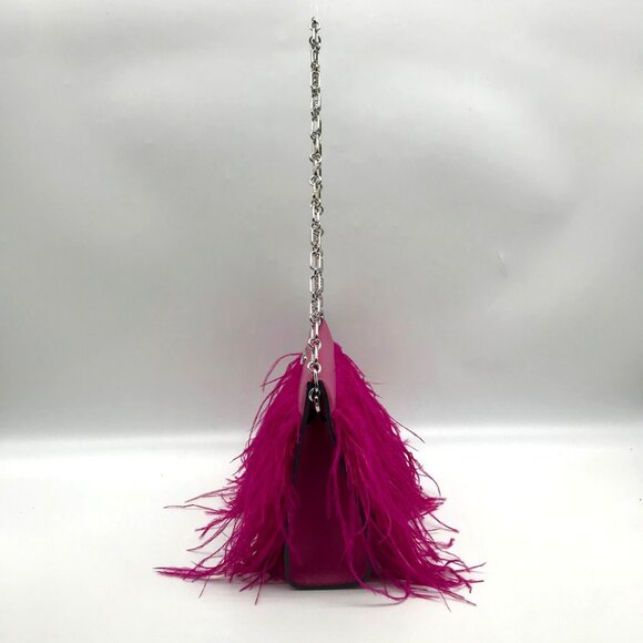 Michael Kors Deep Pink Tabitha Clutch - Picture 4 of 12